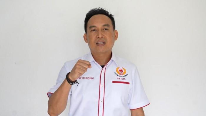 Ketua KONI Halmahera Timur, Maluku Utara, Ricky Chairul Richfat, Kamis (4/6/2026).
