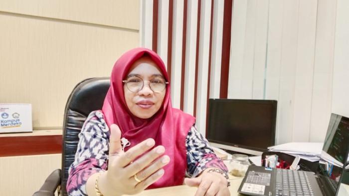 UTBK SNBT 2026 - Kepala Biro Akademik, Kemahasiswaan, dan Kerja Sama (BAKK) Unkhair Ternate, Nurdewi Rizka.