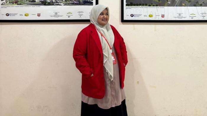 PEMILIRAN: Astrianti Ismail merupakan mahasiswi Magister Ilmu Gizi Fakultas Kesehatan Masyarakat Universitas Hasanuddin atau Unhas Makassar, Sulawesi Selatan