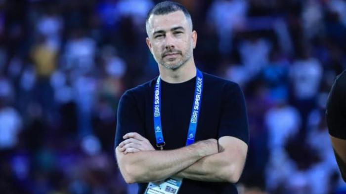 KOMPETISI: Pelatih Persik Kediri Marcoas Reina