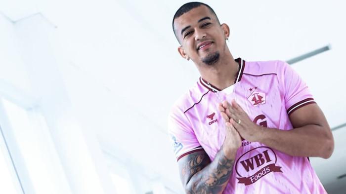 KOMPETISI: Pemain baru Persik Kediri Rodrigo Dias