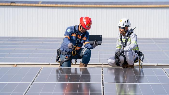 Pembangkit Listrik Tenaga Surya 40 Megawatt Peak Harita Nickel
