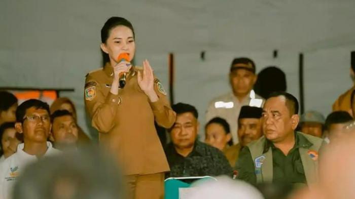 INFRASTRUKTUR: Gubernur Maluku Utara Sherly Laos pada sebuah kesempatan baru-baru ini