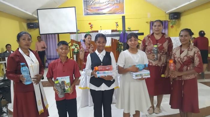 Pemenang perlombaan di GMIH Immanuel Wailukum