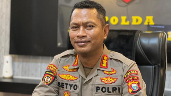 PENGAMANAN: Direktur Samapta Polda Maluku Utara Kombes Pol Setyo Agus Hermawan saat dikonfirmasi di ruangan kerjanya, Rabu (3/6/2026).