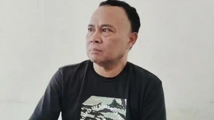 KOMPETISI: Perwakilan manajemen Malut United Asghar Saleh ketika bersedia diwawancarai awak media, Minggu (16/11/2025). Pada kesempatan itu berbicara tentang batalnya akuisisi PSIS Semarang