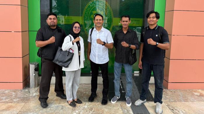 HUKUM: Tim Hukum Polda Maluku Utara. Tim yang dipimpin Iptu Sofyan Torid ini menang dalam kasus bom ikan