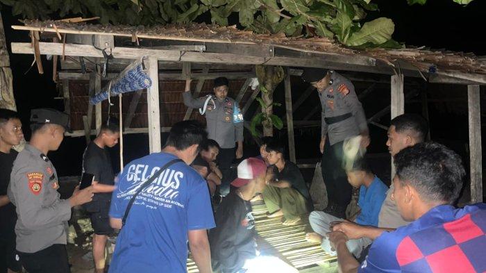 Sejumlah Pemuda Desa Wayo Taliabu Terciduk Polisi Saat Pesta Miras