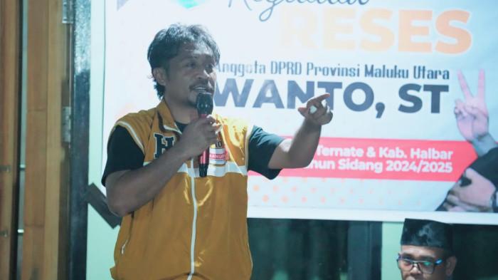 Anggota DPRD Malut Iswanto Hadirkan Semangat Baru untuk Pemuda Tarau Lewat Reses