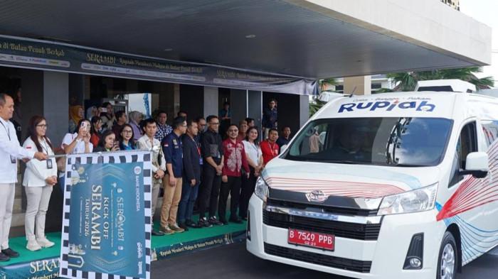 PROGRAM: Kepala Bank Indonesia Perwakilan Maluku Utara Handi Susila mengaku program tersebut sudah diluncurkan secara serentak di Indonesia termasuk Maluku Utara, untuk kebutuhan uang akan diperkirakan mencapai Rp 933 miliar selama Ramadan 2026, Senin (16/2/2026).