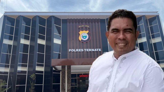 HUKUM: Sekretaris DPRD Halmahera Barat M. Syarif Alike dipolisikan atas dugaan pencemaran nama baik.