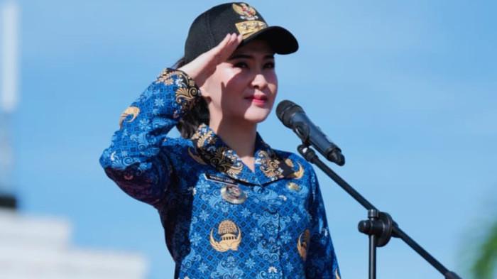 JABATAN: Gubernu Maluku Utara Sherly Laos pada sebuah kesempatan belum lama ini. Jika tidak ada aral melintang, ia akan melantik puluhan ASN pada Rabu (7/1/2026).