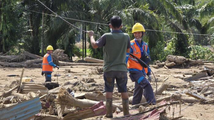 Siaga PLN banjir bandang Sumatera 01