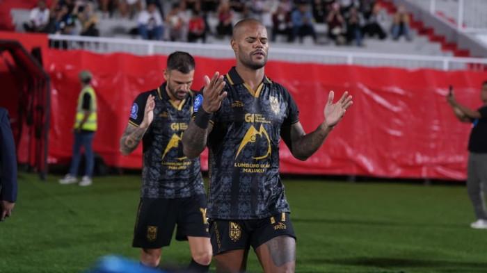 KOMPETISI: Striker Malut United David da Silva