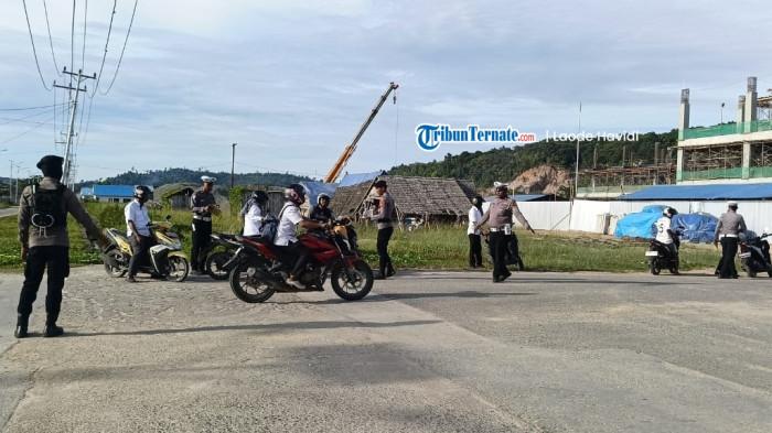 Polisi di Taliabu Jaring 39 Kendaraan yang Melanggar Aturan Lalu Lintas