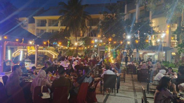 SULTAN: Suasana bukber di Bela Hotel Ternate, Selasa (3/3/2026)