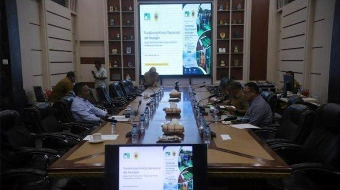 Suasana seleksi calon Direktur Perumda Air Minum Tirta