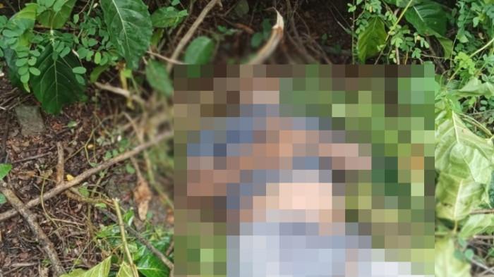 KEJADIAN: Warga Desa Kaireu, Kecamatan Bacan Timur, Halmahera Selatan dihebohkan dengan temuan jasad di semak-semak, Senin (19/1/2026). Kepala desa setempat mengakui adanya penemuan tersebut