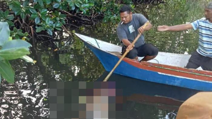 TENEMUAN: Warga temukan jasad wanita terapung di Perairan Desa Nggele, Pulau Taliabu, Maluku Utara, Jumat (8/8/2025)