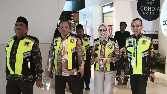 HAJI: Tim PPHID Maluku Utara melakukan pengecekan bandara Sultan Hasanuddin Makassar jelang keberangkatan Haji 2026