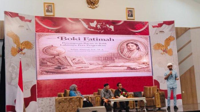 PAHLAWAN: Melalui Focus Group Discussion (FGD), usulan Boki Fatimah atau Princess Van Kasiruta, putri Sultan Bacan ke 18, Oesman Sadik, sebagi pahlawan nasional kembali digaungkan, Sabtu (7/3/2026)