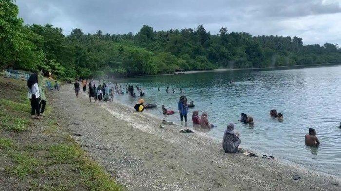 WISATA: Wisata Air Panas Tawa di Kecamatan Bacan Timur Tengah, Halmahera Selatan