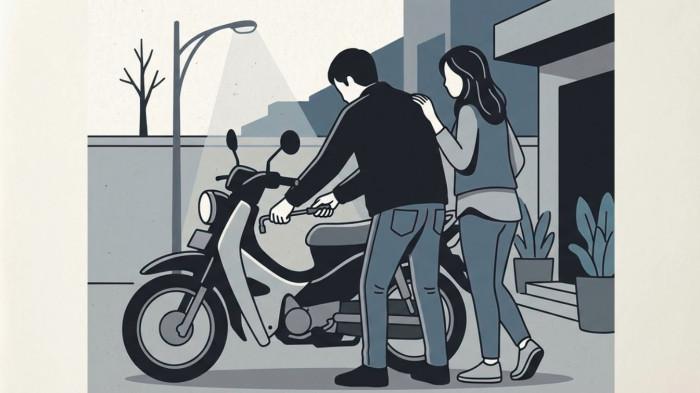 HUKUM: Ilustrasi curanmor.