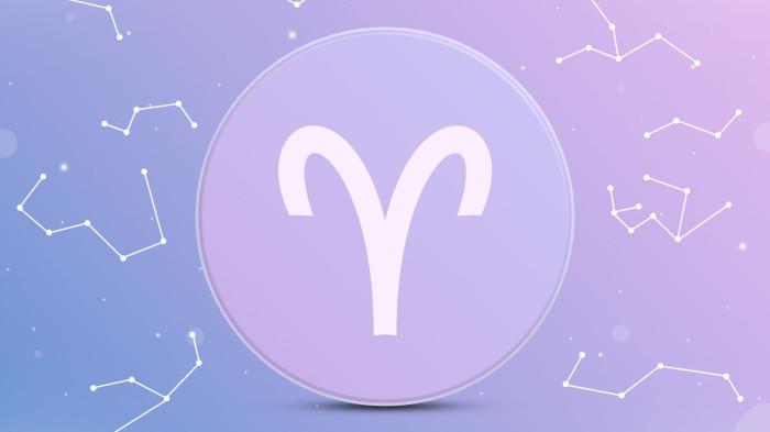 RAMALAN ZODIAK - Ilustrasi zodiak Aries. Diunduh dari canva.com, Jumat (9/1/2026).