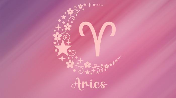 RAMALAN ZODIAK - Ilustrasi zodiak Aries. Diunduh dari canva.com, Rabu (11/3/2026).