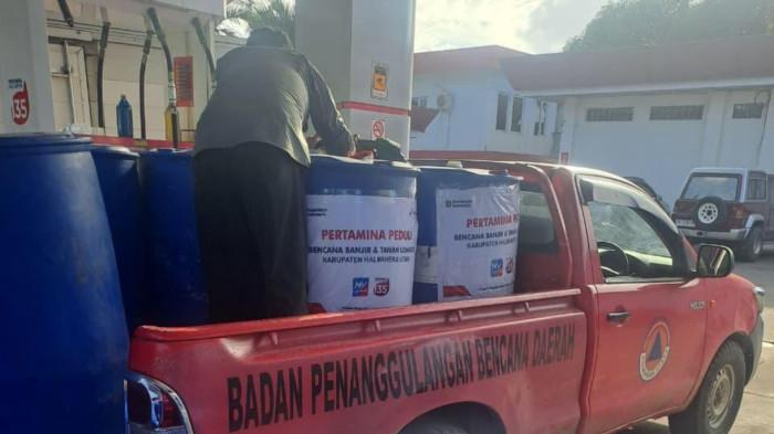 bantuan pertamina ke Halut 1