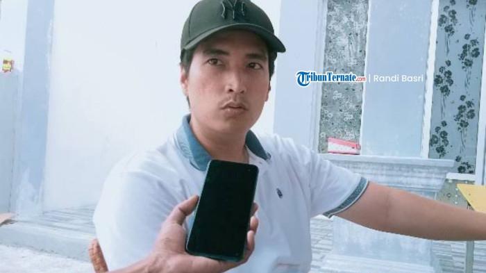ERUPSI GUNUNG- Kasat Reskrim Polres Halmahera Utara, Iptu Rinaldi Anwar.