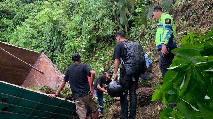 BREAKING NEWS: Laka Tunggal di Gunung Tabalik Halmahera Tengah Maluku Utara, Tidak Ada Korban Jiwa