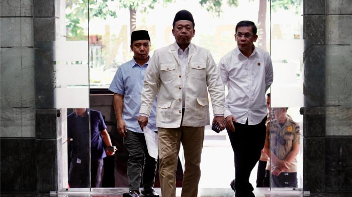 KLARIFIKASI - Menteri Agraria dan Tata Ruang/Kepala Badan Pertanahan Nasional (ATR/BPN), Nusron Wahid, menyampaikan permintaan maaf kepada masyarakat atas kesalahpahaman yang timbul terkait isu kepemilikan tanah oleh negara, Selasa (12/08/2025).