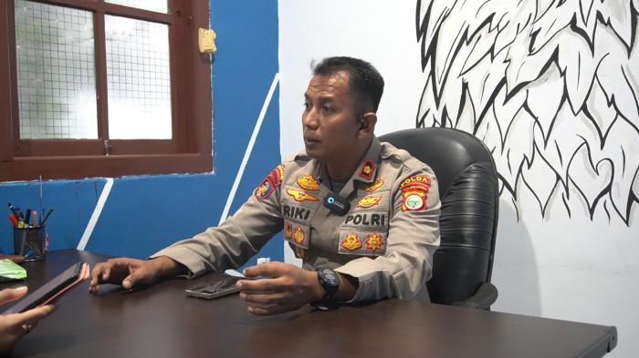 INSIDEN: Kasubdit Gakkum Ditpolairud Polda Maluku Utara Kompol Riki Arinanda kepada Tribunternate.com, Sabtu (14/2/2026). Pihaknya menetapkan NS alias Nail (nahkoda) sebagai tersangka pada kasus laka laut di perairan Desa Bibinoi, Halmahera Selatan pada 25 Januari 2026