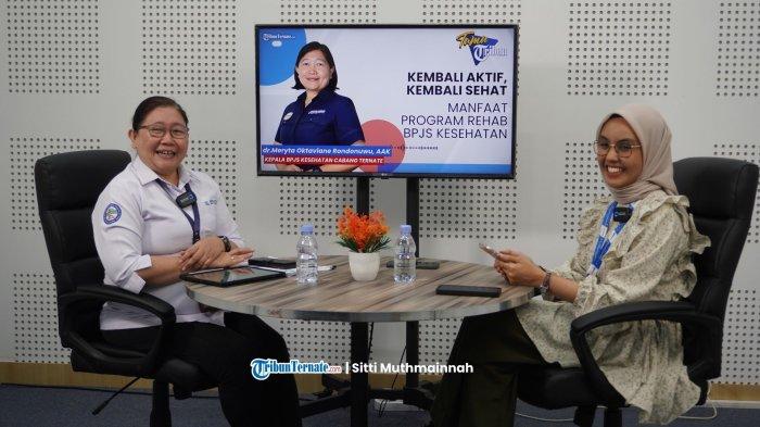 Meryta Oktaviane Ungkap Manfaat Program Rehab BPJS Kesehatan dalam Podcast Tribun Ternate