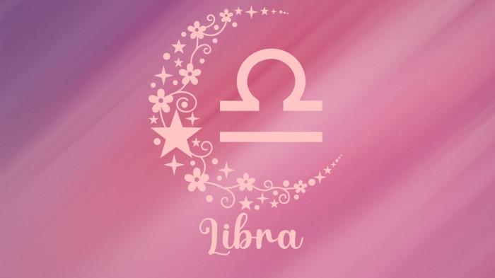 RAMALAN ZODIAK - Ilustrasi zodiak Libra. Diunduh dari canva.com, Kamis (12/3/2026).