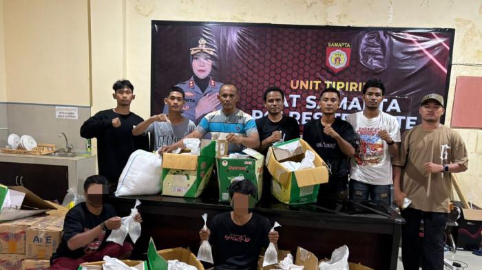 miras dan dua pria yang diamankan