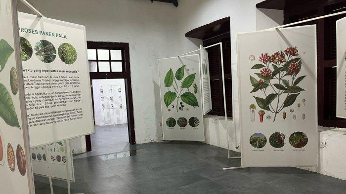 LIPUTAN WISATA - Bagian dalam Museum Rempah Ternate, Sabtu (15/2/2025).