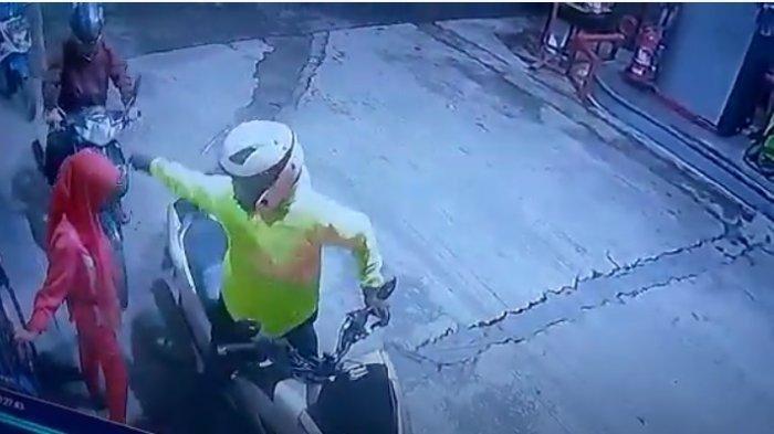 Fakta-fakta Video Viral Pria Tampar Wanita Petugas SPBU Caringin, Pelaku Ternyata Pria Paruh Baya