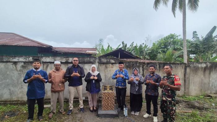 PROGRAM - Program Organization Social Responsibility (OSR) berupa pembangunan sumur bor di Desa Dehegila, Kecamatan Morotai Selatan, Kabupaten Pulau Morotai, Maluku Utara.