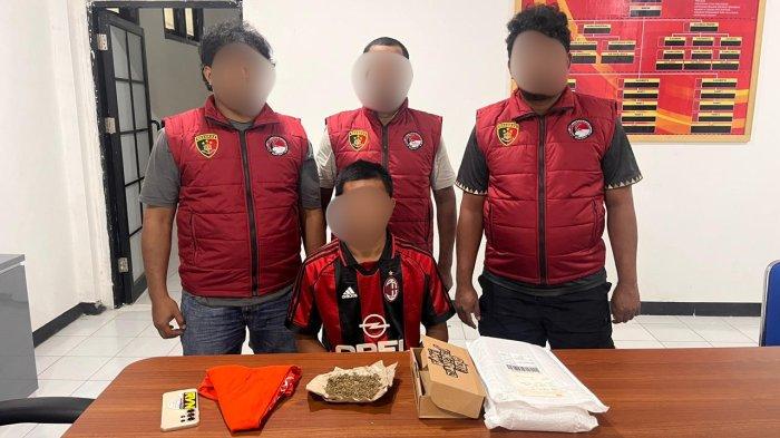 NARKOBA - Direktorat Reserse Narkoba Polda Maluku Utara kembali mengamankan seorang pria yang terlibat dalam penyalahgunaan narkoba di wilayah Halmahera Tengah, Rabu (20/5/2026).