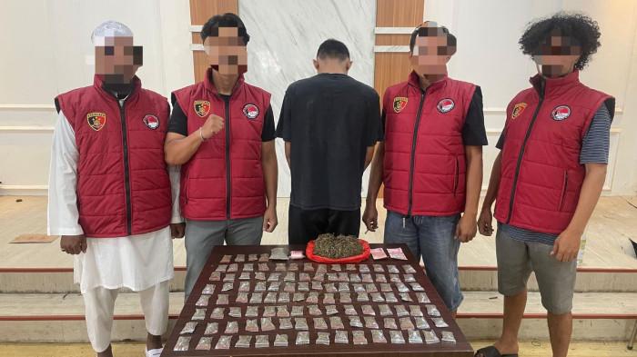 NARKOBA - Tim Opsnal Unit 3 Direktorat Reserse Narkoba Polda Maluku Utara mengamankan seorang pria di Ternate akibat terlibat penyalahgunaan narkoba, Selasa (2/6/2026).