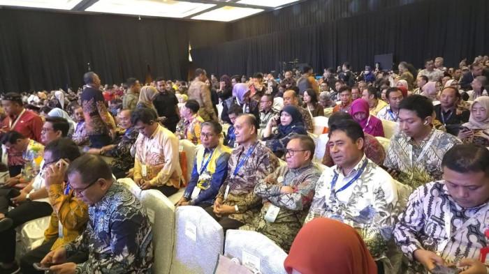 Hadiri Rakornas BKN 2025 di Jakarta, Bupati Halmahera Timur Ubaid Yakub Dukung 8 Asta Cita Presiden