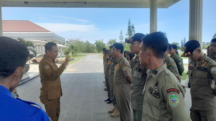 Satpol PP Halmahera Timur Perketat Pengawasan di Taman Woyogula