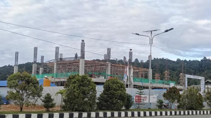 Capai 25 Persen, Proyek RSUD Bobong Taliabu Masuk Tahap Pengecoran