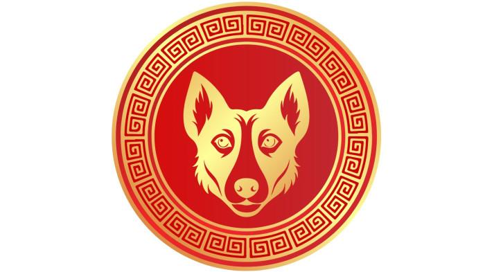 RAMALAN SHIO - Ilustrasi shio anjing. Diunduh dari canva.com, Rabu (14/1/2026).