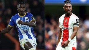 Pemain-Brighton-Hove-Albion-Moises-Caicedo-dan-pemain-Southampton-Romeo-Lavia.jpg