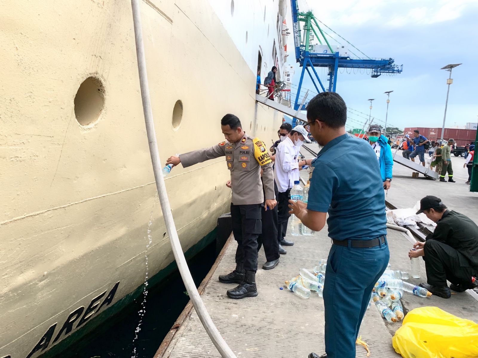 Polsek KP3 Ahmad Yani Ternate Sita Puluhan Captikus dari Bitung Sulawesi Utara