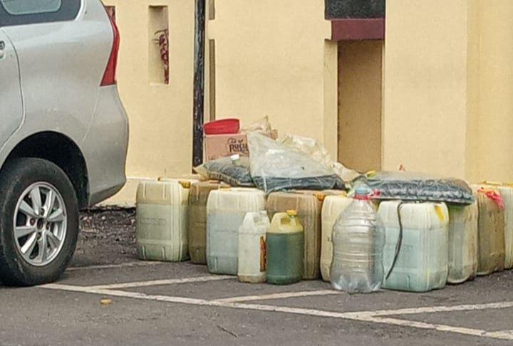 Polisi Ungkap Penyelundupan BBM Ilegal di Ternate