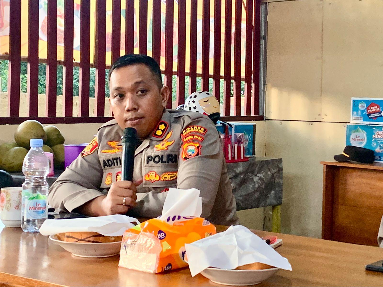 Kapolres Halmahera Selatan AKBP Aditya Kurniawan Hadirkan 9 Program, ada Ngopi Darat
